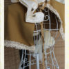 Avant-garde Steampunk Capelet with Asymmetrical Neck Collar Custom size steampunk buy now online