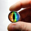 25mm 1 inch Rainbow Dragon Glass Taxidermy Doll Eyes Cabochons for Steampunk Jewelry and Pendant Making steampunk buy now online