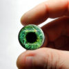 Fantasy Glass Eyes - 20mm - Green Circuit Board Human Doll Taxidermy Eyes Handmade Glass Cabochons for Steampunk Jewelry and Pendant Making steampunk buy now online