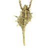 Bohemian Sea Shell Necklace Jewelry Bronze Chain and Pendant Boho Fashion - FPE009YB steampunk buy now online
