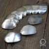 Curved Spoon Bracelet Parts - 10 Piece Assortment - Antique Sterling Silver Plated Silverware - Make Your Own Spoon Jewelry - Metal Stamping steampunk buy now online