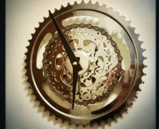 Modern Steampunk Bicycle Gear Wall Clock Wall Clock Bike Gear Wall Clock Industrial Bike Wall Clock Recycled Bike Parts Clock steampunk buy now online