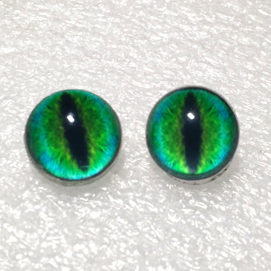 Taxidermy Glass Eyes - 12mm - Cabochons for Steampunk, Jewelry, Pendant, Toys, Dolls. Hemispherical, BJD, Furry steampunk buy now online