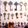 62 Steampunk Skeleton Keys Large Medium & Small Brass Charms Wedding Beads Supplies Pendant Set Collection Reproduction Vintage Antique steampunk buy now online