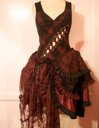 5% OFF - Zora Corset Dress steampunk buy now online