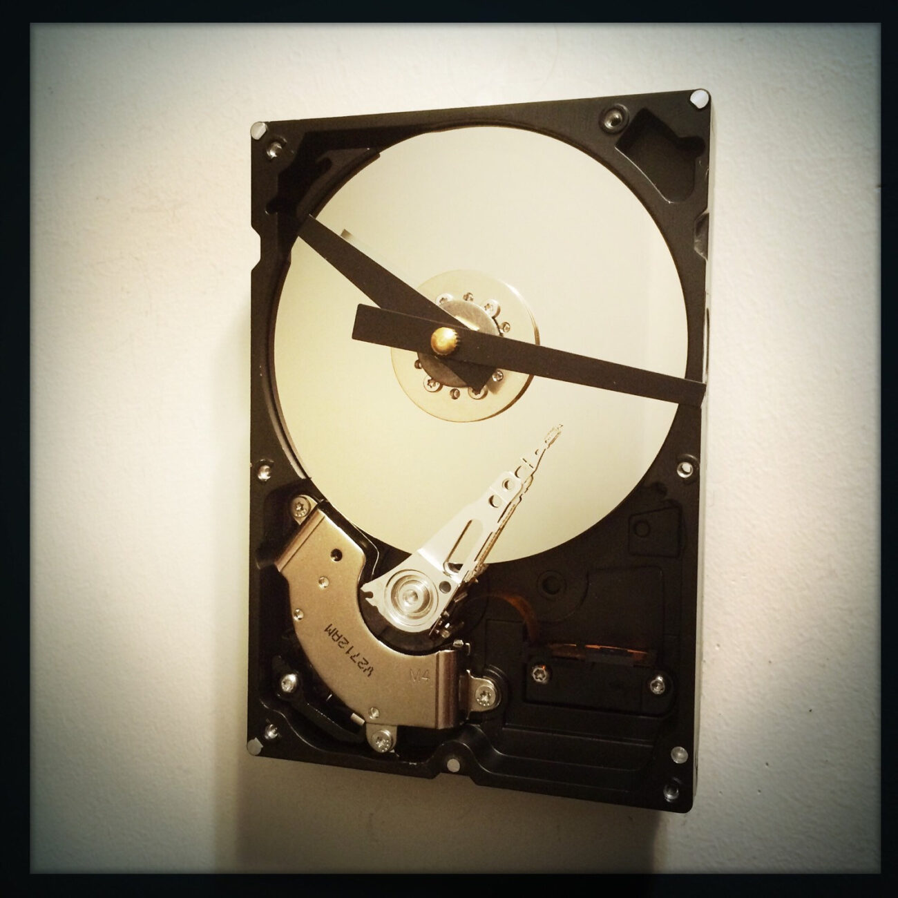 Computer Hard Drive Wall Clock Steampunk Computer Clock Nerd Clock Geek Wall Clock Unique Clock Recycled Computer Parts Wall Clock steampunk buy now online