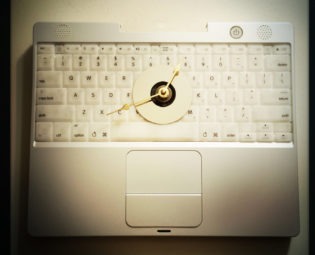 Apple Laptop Keyboard Wall Clock Steampunk Clock Computer Clock Nerd Clock Unique Clock Keyboard Clock Recycled Computer Parts Clock steampunk buy now online
