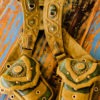 Exotic Leather HOLSTERS ~ D.N.A/Sacred G. 3D effects, custom casted brass, YKK zips, rare earth magnets. Hidden pockets. Carved insert. steampunk buy now online