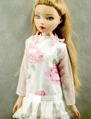 ellowyne wilde doll sweet pink rose dress steampunk buy now online