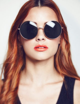Oversized Round Sunglasses - The Janis steampunk buy now online