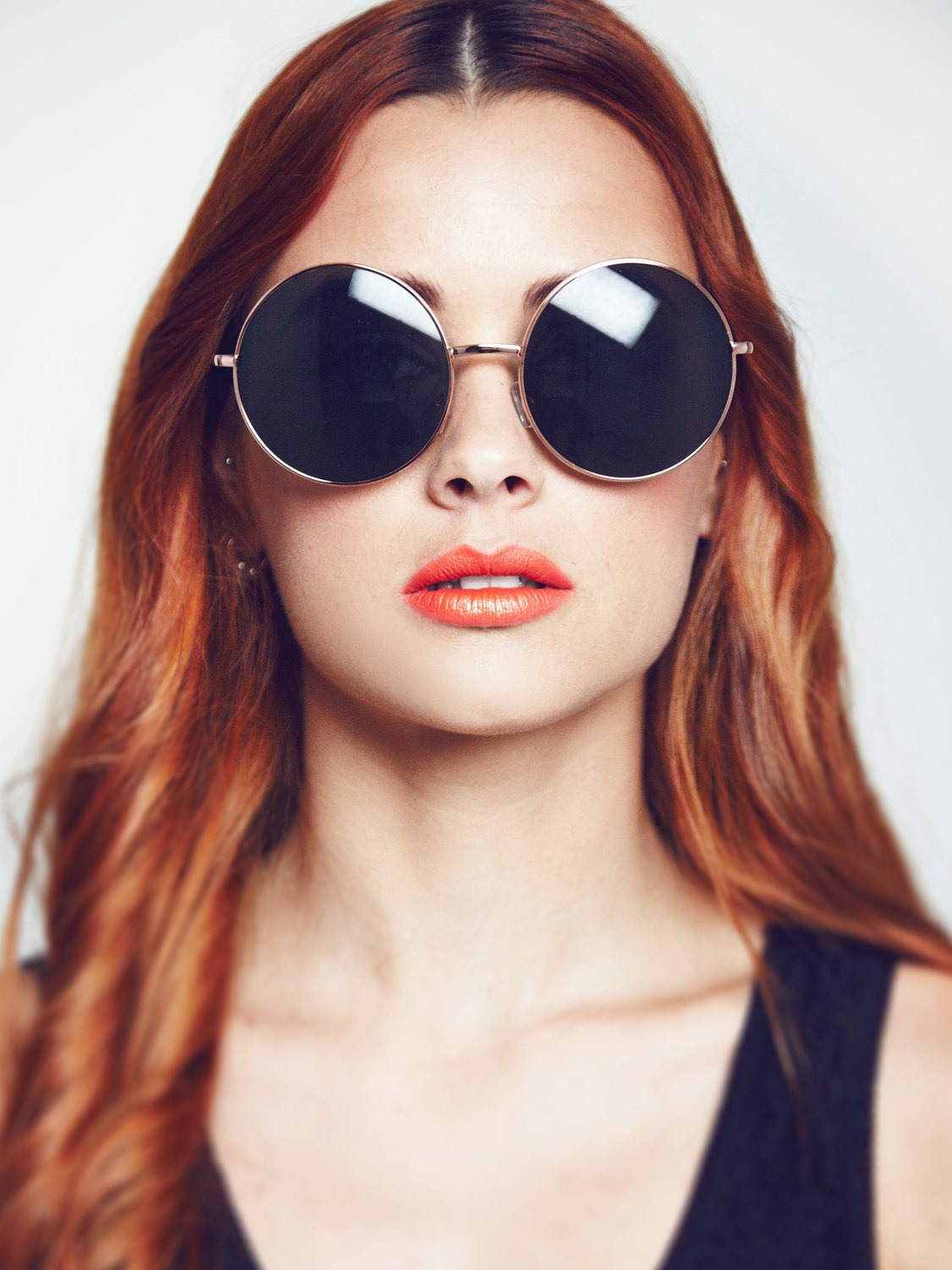 Oversized Round Sunglasses - The Janis steampunk buy now online