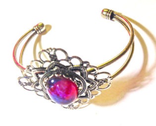 Mexican Opal cuff bracelet steampunk buy now online