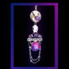 Steampunk necklace, purple druzy necklace, steampunk jewelry, purple amethyst, watch gear necklace, crystal necklace, movement necklace,OOAK steampunk buy now online