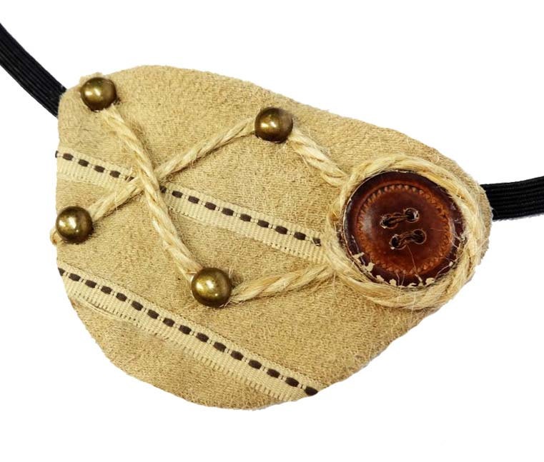 Suede Laced Victorian Steampunk Gothic Pirate Western Fantasy Eye Patch steampunk buy now online