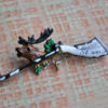 Vintage plastic badge. steampunk buy now online