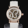 Women's Skeleton Watch Steampunk Watch Rose Gold Unique Butterfly Skeleton Dial Automatic Self Winding Gift for Her WHITE steampunk buy now online