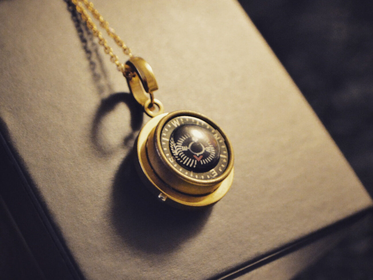 Steampunk Clockwork Compass Orb Pivot Necklace steampunk buy now online