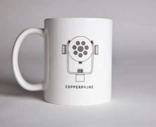Placid Audio Copperphone Coffee Mug steampunk buy now online