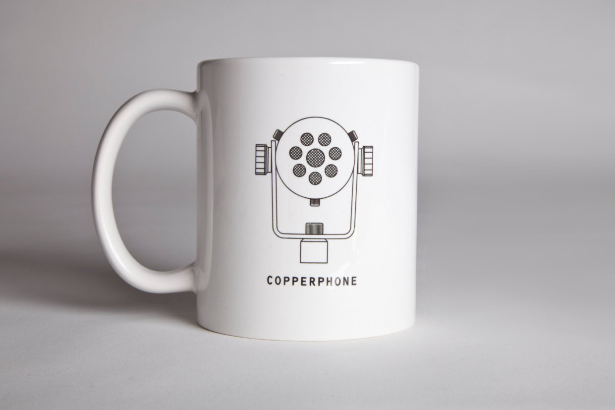 Placid Audio Copperphone Coffee Mug steampunk buy now online