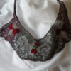 Black Beaded Victorian Collar steampunk buy now online