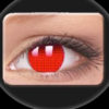 Red Screen One Year Contact Lenses Fairy Pixie Elven Vampire Goth Stempunk Lenses Halloween Costume Accessories Color Lenses Eyewear LARP steampunk buy now online