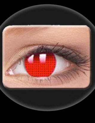 Red Screen One Year Contact Lenses Fairy Pixie Elven Vampire Goth Stempunk Lenses Halloween Costume Accessories Color Lenses Eyewear LARP steampunk buy now online