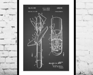 Missile Art, War Art, Guided Missile Poster, Guided Missile Patent, Guided Missile Print, Guided Missile Blueprint, Guided Missile Wall Art steampunk buy now online