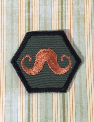 STEAMPUNK Patch - Moustache Merit Badge Steampunk Scouts steampunk buy now online