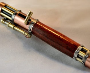 Steampunk Bolt Action Roller Ball Pen steampunk buy now online