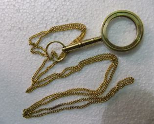 Antique Vintage Style Magnifying Glass Brass Chain Pendant/Locket/Keyring Nautical Steampunk Detective Necklace steampunk buy now online