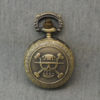 One Piece Pocket Watch Antique Bronze Skullcandy Crossbones Watch Fob Skull Heads Bone Pirate Mens Pocket Watch Pendant 26mm-- gifts steampunk buy now online