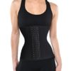 Sport Latex Rubber Waist Trainer Cincher Underbust Corset Body Shaper Shapewear (XXS, Black) steampunk buy now online