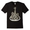 Men's Steampunk Art Shirt Steampunk Bass Guitar Shirt Medium Black steampunk buy now online