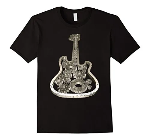 Men's Steampunk Art Shirt Steampunk Bass Guitar Shirt Medium Black steampunk buy now online