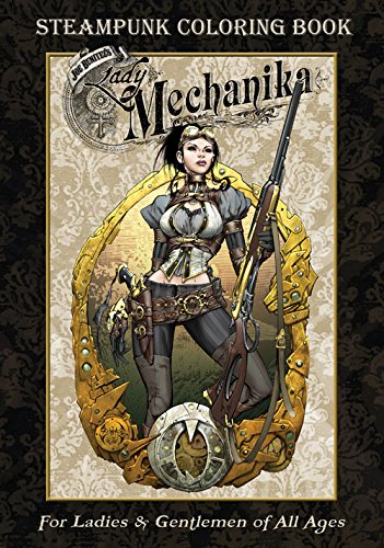Lady Mechanika Steampunk Coloring Book steampunk buy now online