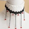 Gorgeous Black Metal Gothic Lolita Necklace steampunk buy now online