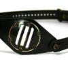 STEAMPUNK EYEPATCH black leather blackened brass O by MannAndCo steampunk buy now online