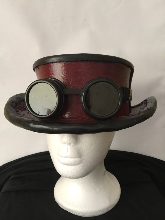 Handmade Steampunk Top hat by HotHatsStudio steampunk buy now online