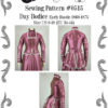 Victorian Bodice Early Bustle PDF Sewing Pattern #0515 Size US 8-30 (EU 34-56) by BlackSnailPatterns steampunk buy now online