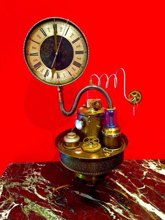 Orologio steampunk clock tower 005 by Belzebub77 steampunk buy now online