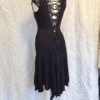 Black wedding dress,Gothic treasure ,vampire scary,New Year dress,womens black dress,Victoria,Goth,sexy black dress, Burlesque, lace up, by RAWRAGSbyPK steampunk buy now online