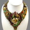 Steampunk Necklace - Steam Punk jewelry - bib necklace - burning man costumes - costumes burning man - wire cosplay jewelry post apocalyptic by JewelledAlchemy steampunk buy now online