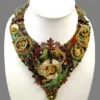 Steampunk Necklace - Steam Punk jewelry - bib necklace - burning man costumes - costumes burning man - wire cosplay jewelry post apocalyptic by JewelledAlchemy steampunk buy now online Steampunk Necklace - Steam Punk jewelry - bib necklace - burning man costumes - costumes burning man - wire cosplay jewelry post apocalyptic by JewelledAlchemy steampunk buy now online