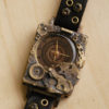 Vintage Retro Steampunk Handcraft Watch with Handstitch Leather Band /// Steampunk - Perfect Gift for Birthday and Anniversary by metaletlinnen steampunk buy now online