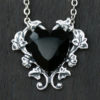 Black Heart Necklace by robinhoodcouture steampunk buy now online