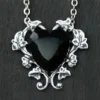 Black Heart Necklace by robinhoodcouture steampunk buy now online