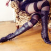 Long Hydrogen Spats by Xenolux steampunk buy now online