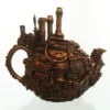 techno steampunk teapot sculpture by richardsymonsart steampunk buy now online