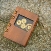 Unique handmade steampunk wooden journal with vintage clock parts / made to order by MWmemoriesofwood steampunk buy now online