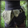 Leaf Utility Pocket belt ~ Festival Belt Forest Fantasy Fairy ~ Legend of Zelda Cosplay LARP ~ Green Brown Black Canvas ~ Small to XL by TalismanaDesigns steampunk buy now online